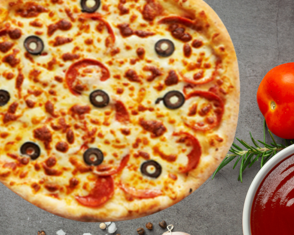 بيتزا بسطرمة