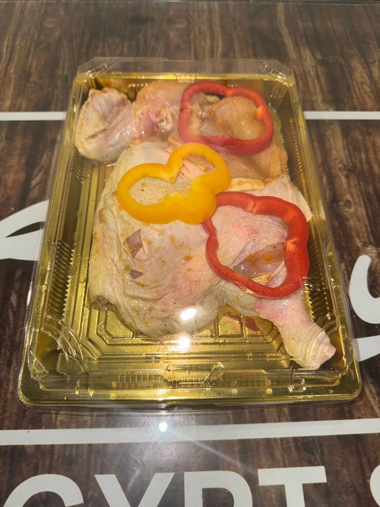 دجاج متبل ني - نص