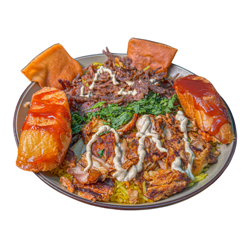 أرز شاورما دجاج