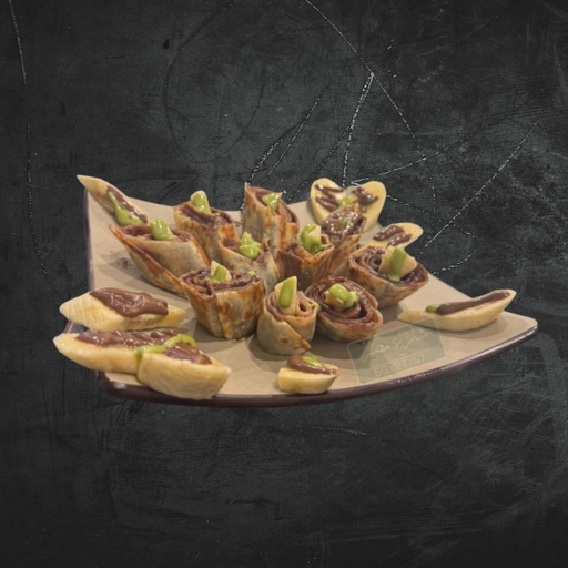 كريب نوتيلا موز