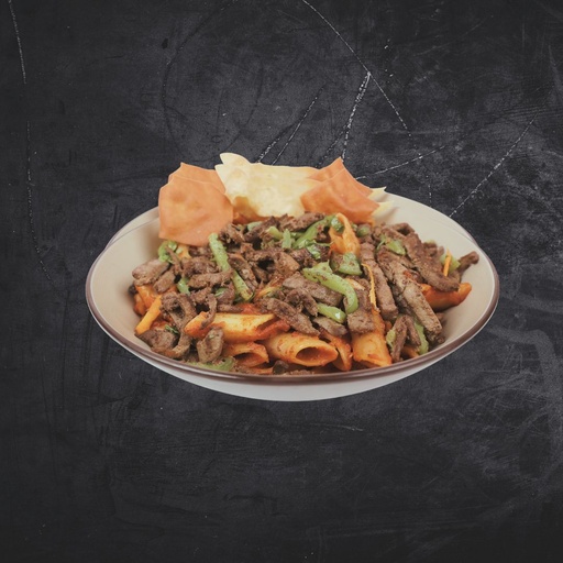 مكرونة بالكبدة